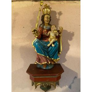 Virgin Al Child In Majesty