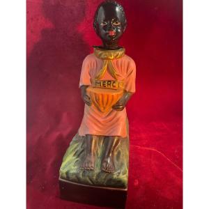 Black Child Nativity Trunk Thanking