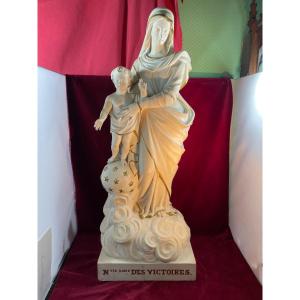 Our Lady Of Victories Plaster Statue
