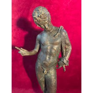 Narcissus Of Pompeii Bronze