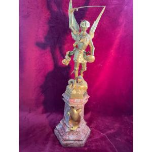 Saint Michael Slaying The Dragon