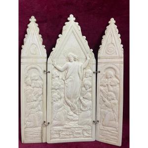 Triptych Ascension Of Christ