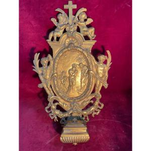 Benitier Bronze Dore