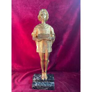 Young Page Bronze Dore