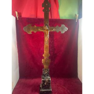 Procession Cross XIII Eme Century Copper