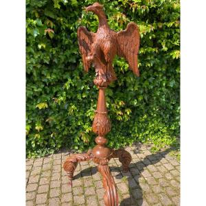 Church Lectern In Oak Patina