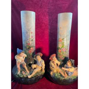 Children's Slip Vases