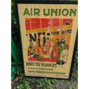 Air Union Poster 1930 