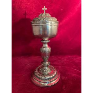 18th Century Silver Ciborium 