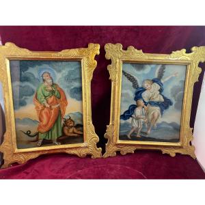 Paintings Under Glass