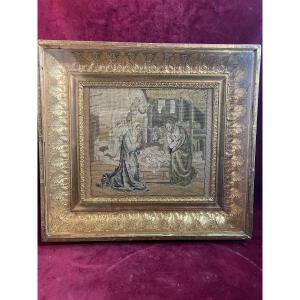 Nativity Tapestry In Petit Stitch 