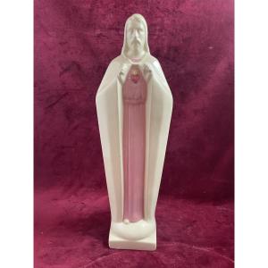 Sacred Heart Art Deco Earthenware