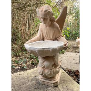 Ange Benitier Terracotta