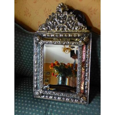 Louis XIV Mirror Niii Style Brass Repels