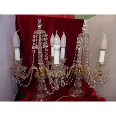 Girandolles Crystal Boheme