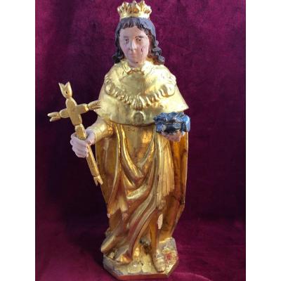 Saint Louis Statue 18 Eme Siecle