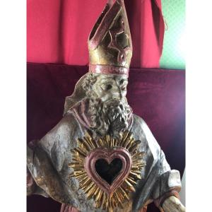 Saint Leon Reliquary Statue