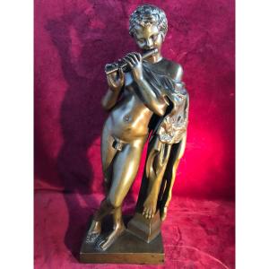 Marsyas Playing The Barbedian Bronze Flute