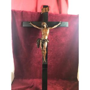Crucifix Christ In Boxwood