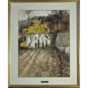 Michel De Gallard (1921-2007) - The White House In Autumn
