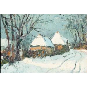 Rouen School (20th Century) - Snow