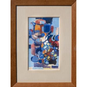 Jean Chevolleau (1924-1996) - Grapes And Pitcher