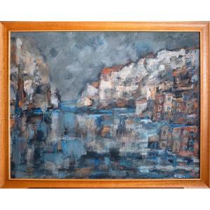 Jacques Winsberg (1929-1999) - Mediterranean Village 