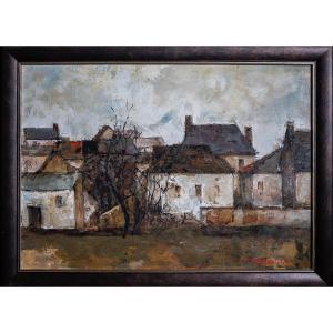 Michel De Gallard (1921-2007) - Village View