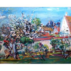 Robert Savary (1920-2000) - Trees In Bloom