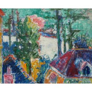 Yvonne Mottet (1906-1968) - Landscape 