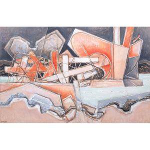Georges Dayez (1907-1991) - Harbor View