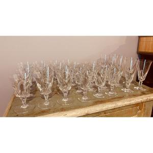 Baccarat: 35 Crystal Glasses