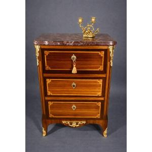Furniture With 3 Drawers, Guillaume Cordie Stamp, 18th 