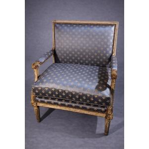 Marquise Louis XVI, Stamped Poirié, 18th Century Period