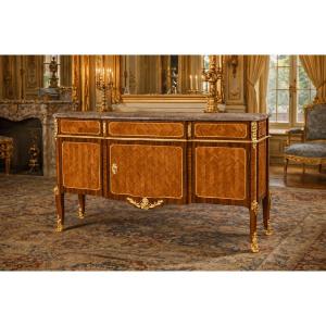 Louis Peridiez Stamped Commode, 18th Century