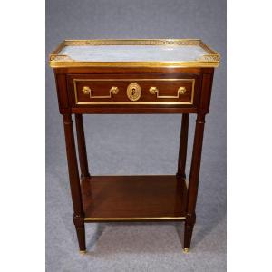 Louis 16 Mahogany Chest Of Drawers, Late 18th Century 
