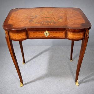 Louis XV Writing Table, 19th Century 