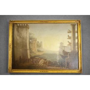 18th Century Spanish School, Painting 182 Cm X 124 Cm,
