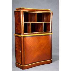 Louis XV Style Cardboard Box, 19th Century
