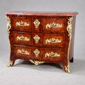 Louis XV Commode Stamped Thibault, 18th Century 