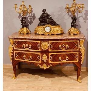 Chest Of Drawers By Charles Cressent, Circa 1725-1735, Early 18th Century 
