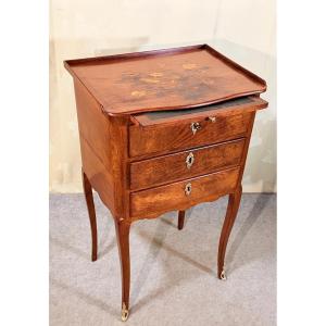 Louis XV Style Cherry Wood Chest Of Drawers, 18th Century 