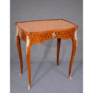 Louis XV Style Side Table, 18th Century 