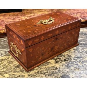 Flower Marquetry Box, 18th Century