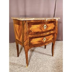 Chest Of Drawers Stamped Lapie , 18th Century