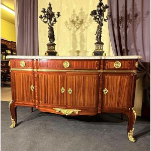 Chest Of Drawers Stamped J.f. Dubut , 18th Century