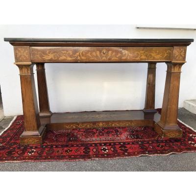 Large Console Charles X Period (1824-1830) Nineteenth Century