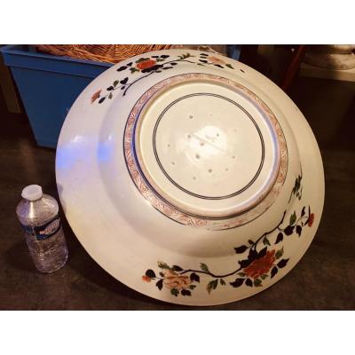 Porcelain Dish China, 18th Century, Diameter 55 Cm