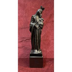 Black Madonna In Bronze By Marthe Spitzer