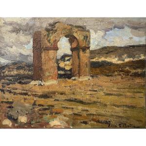 "tiffech Gate, Khemissa" (algeria) By Henri Dabadie